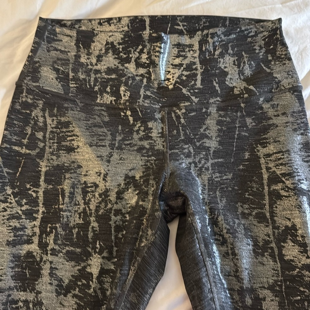 Lululemon Wunder Under Hi-Rise Tight Brindle Foil 28 W5BIHS Crinkle Heather 10